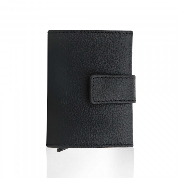 Slim Wallet mit Münzfach & RFID-Schutz 24- (12A) Mini Geldbörse Herren & Damen - Kartenetui Kreditkartenetui - Portmonee Geldbeutel Portemonnaie Neu